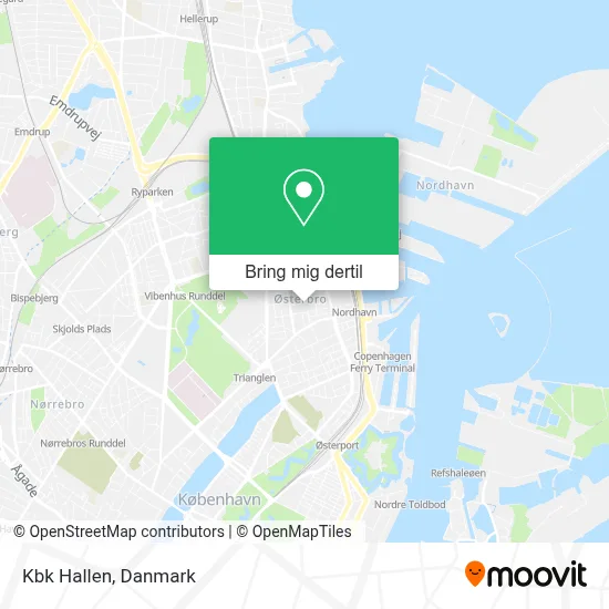 Kbk Hallen kort