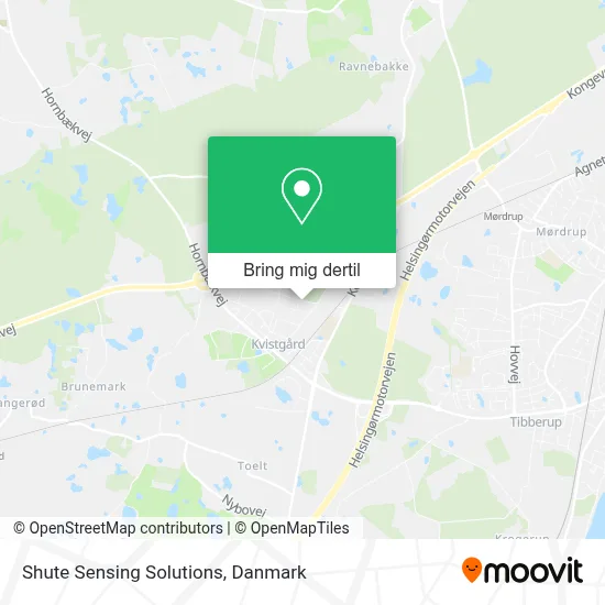 Shute Sensing Solutions kort