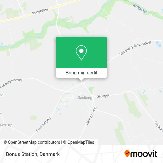 Bonus Station kort