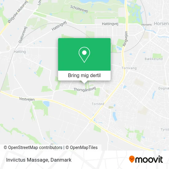 Inviictus Massage kort