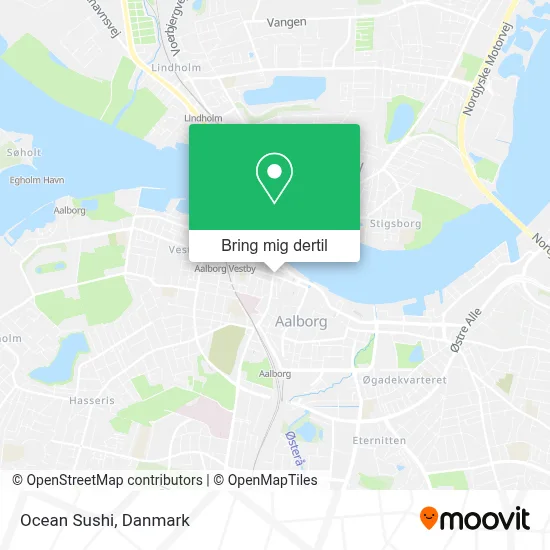 Ocean Sushi kort