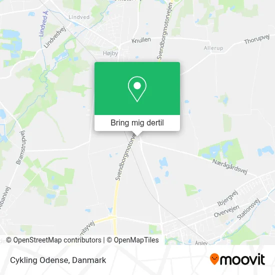 Cykling Odense kort