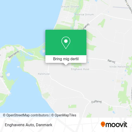 Enghavens Auto kort