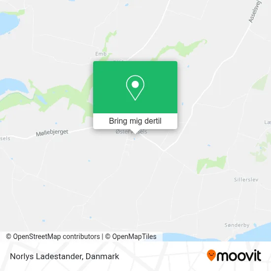 Norlys Ladestander kort