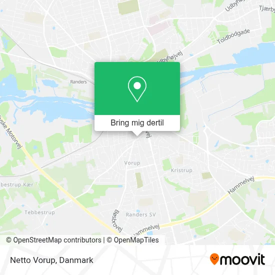 Netto Vorup kort