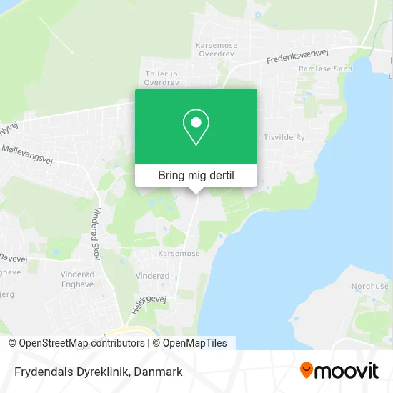 Frydendals Dyreklinik kort
