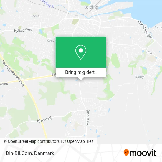 Din-Bil.Com kort