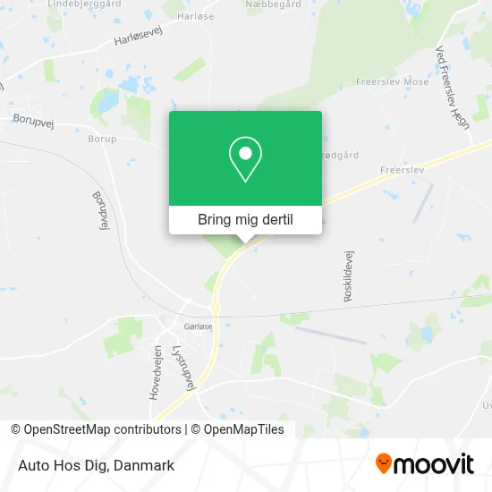 Auto Hos Dig kort
