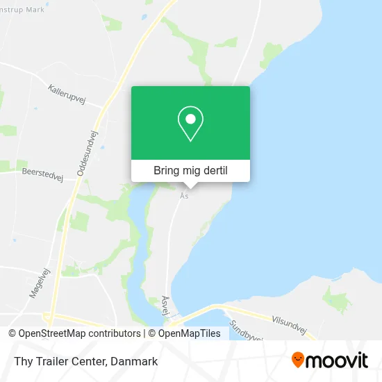 Thy Trailer Center kort