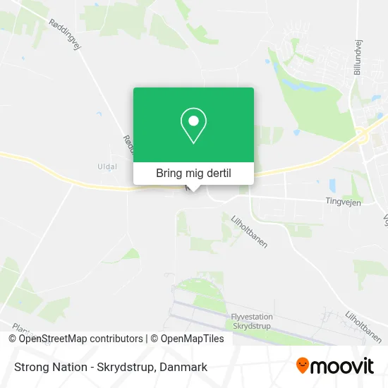 Strong Nation - Skrydstrup kort