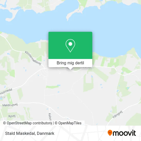 Stald Maskedal kort