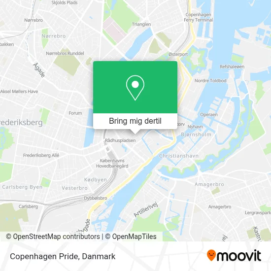 Copenhagen Pride kort