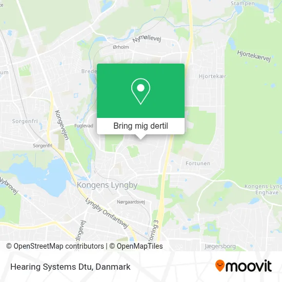 Hearing Systems Dtu kort