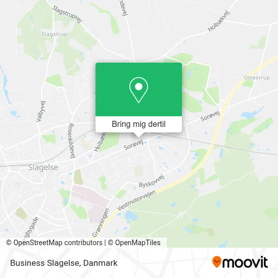 Business Slagelse kort