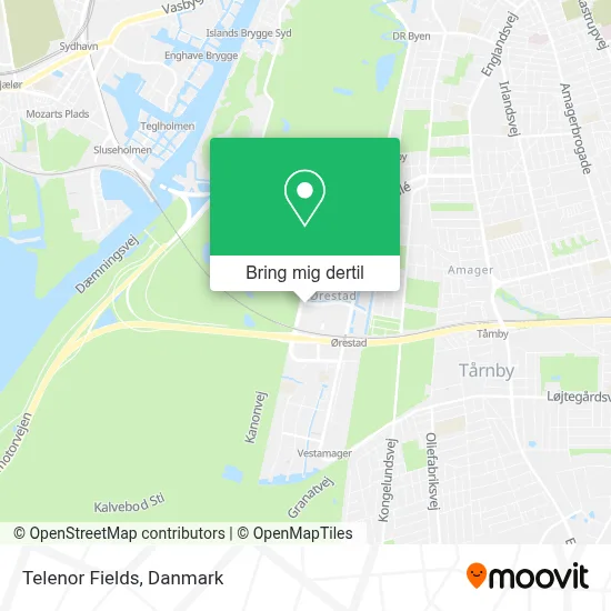 Telenor Fields kort