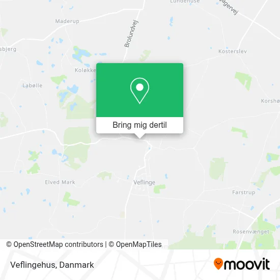 Veflingehus kort