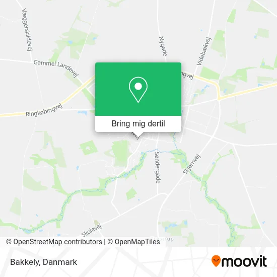 Bakkely kort