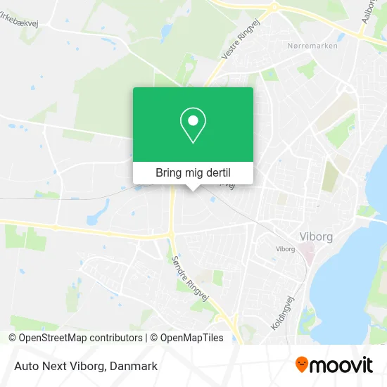 Auto Next Viborg kort