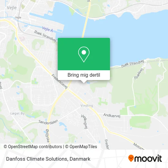 Danfoss Climate Solutions kort