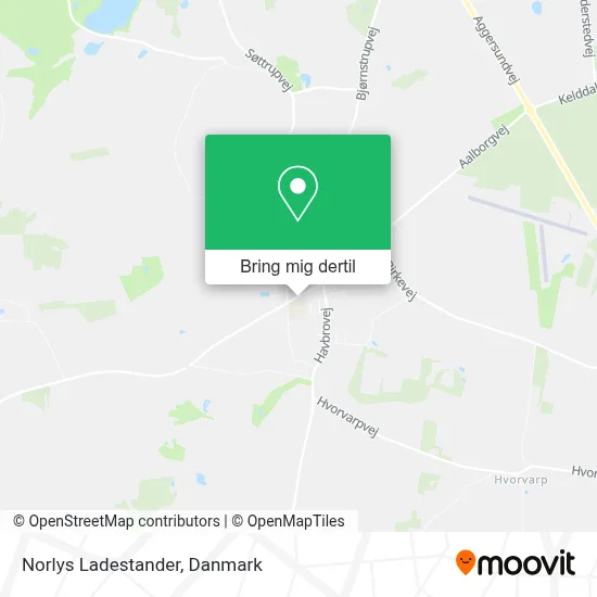 Norlys Ladestander kort