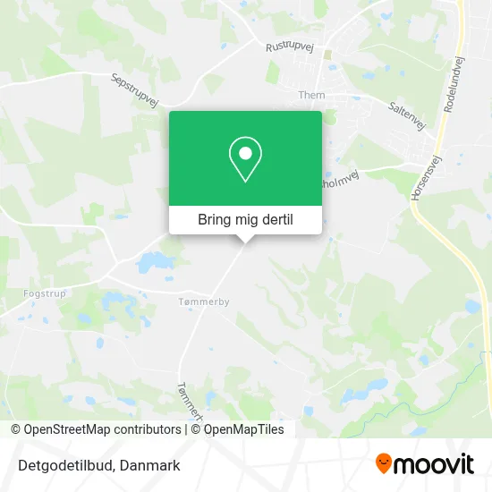 Detgodetilbud kort