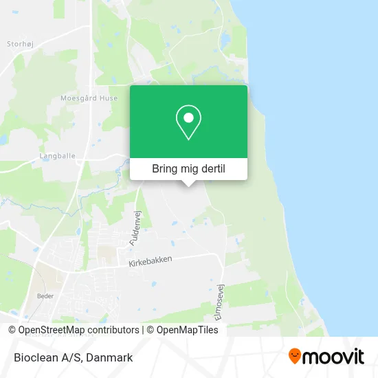 Bioclean A/S kort