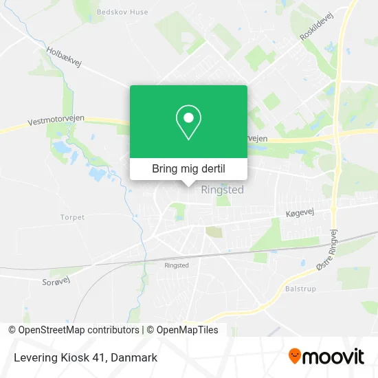 Levering Kiosk 41 kort