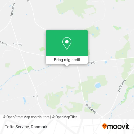 Tofts Service kort