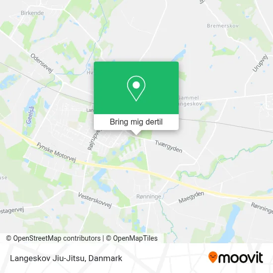 Langeskov Jiu-Jitsu kort