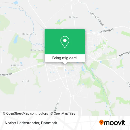 Norlys Ladestander kort