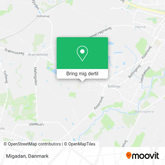 Migadan kort