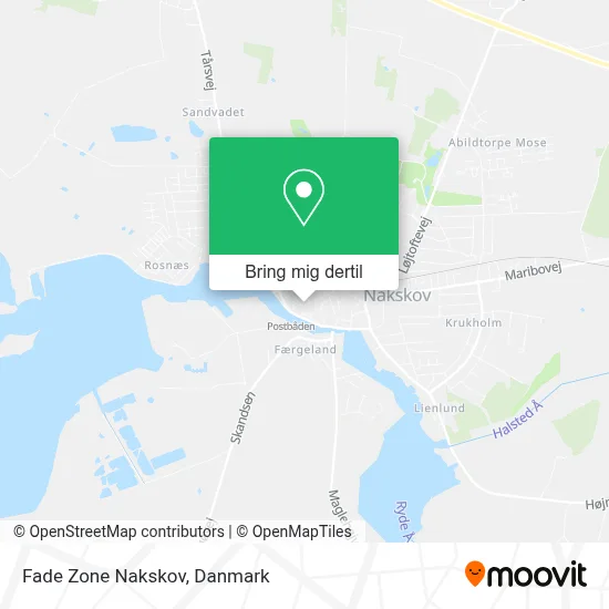Fade Zone Nakskov kort