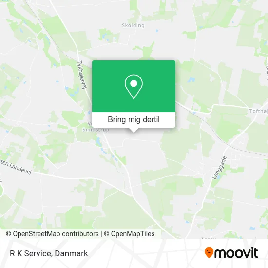 R K Service kort