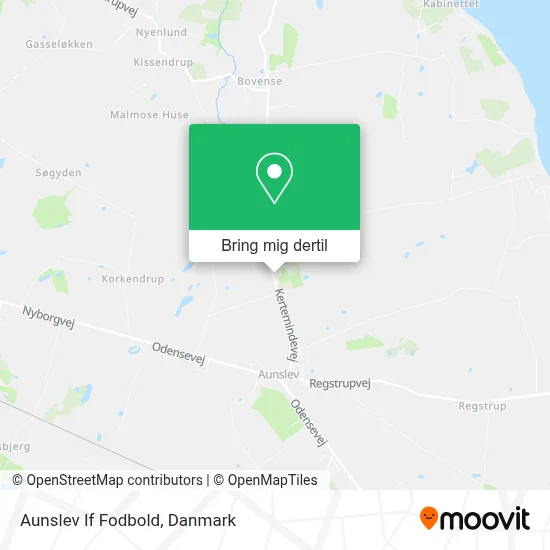 Aunslev If Fodbold kort