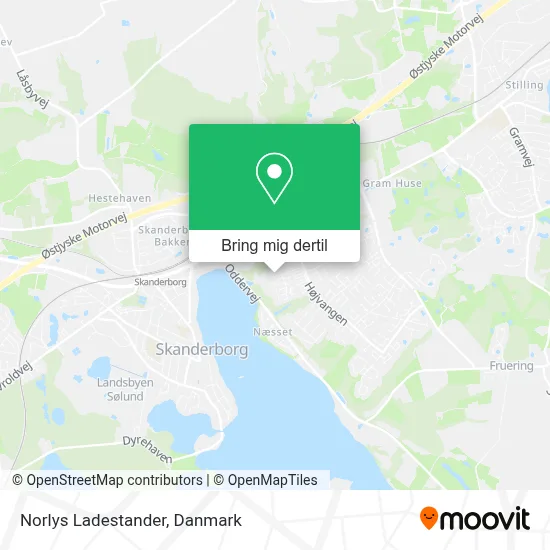 Norlys Ladestander kort