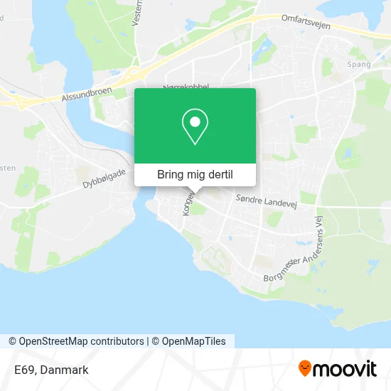 E69 kort