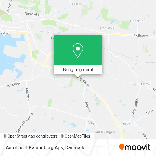 Autohuset Kalundborg Aps kort