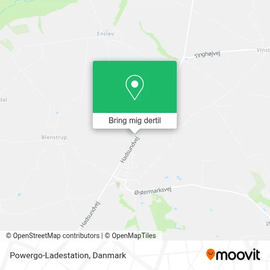 Powergo-Ladestation kort