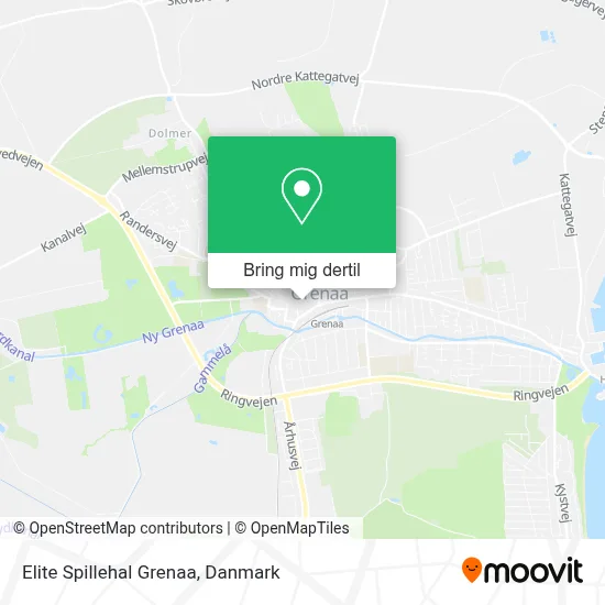 Elite Spillehal Grenaa kort