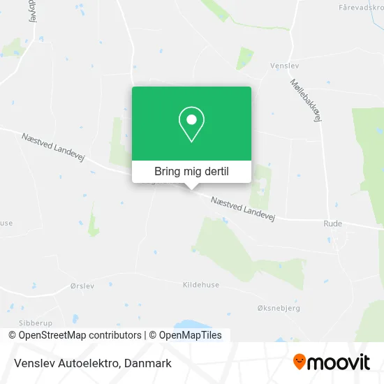 Venslev Autoelektro kort