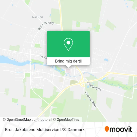 Brdr. Jakobsens Multiservice I / S kort