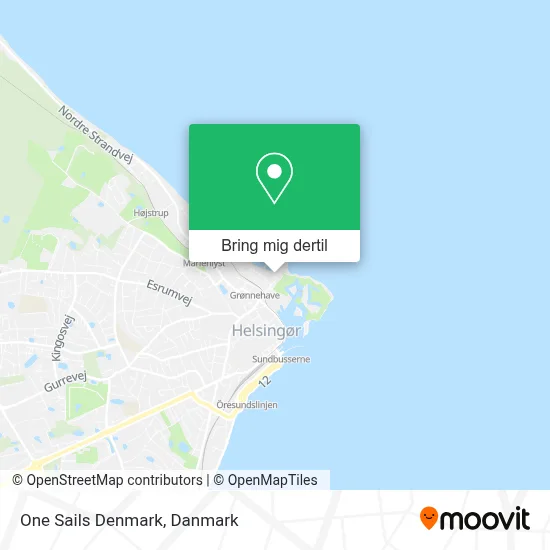 One Sails Denmark kort