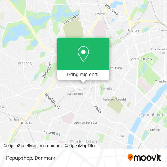Popupshop kort