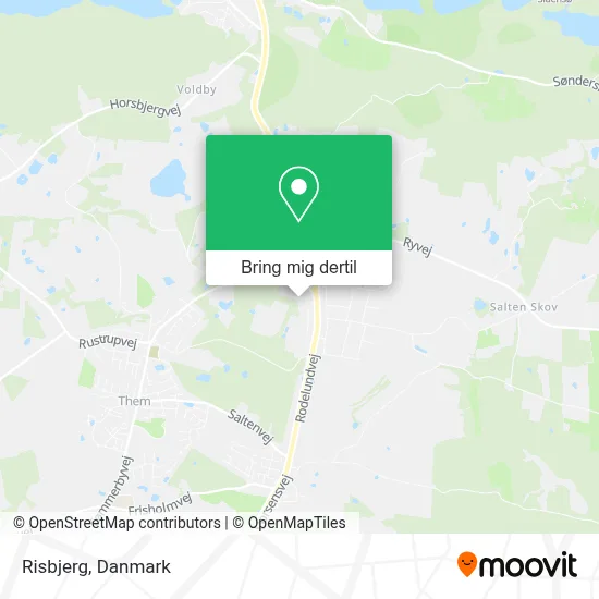 Risbjerg kort