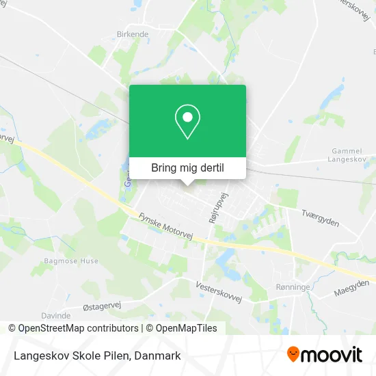 Langeskov Skole Pilen kort