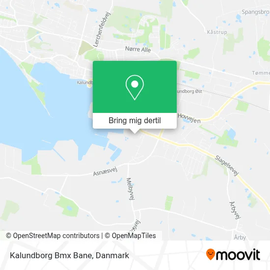 Kalundborg Bmx Bane kort