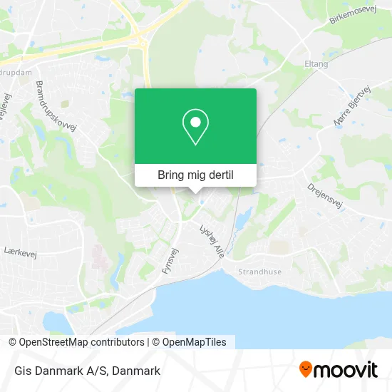 Gis Danmark A/S kort