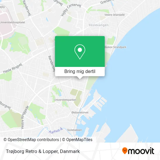 Trøjborg Retro & Lopper kort