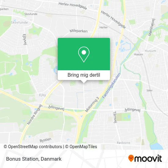 Bonus Station kort