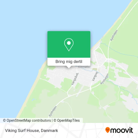 Viking Surf House kort